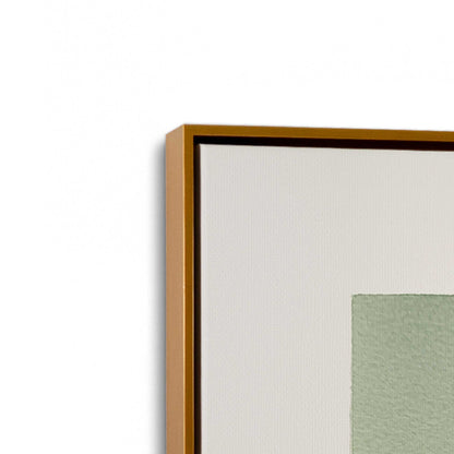 [Color:Polished Gold], Picture of art in a Polished Gold frame at an angle