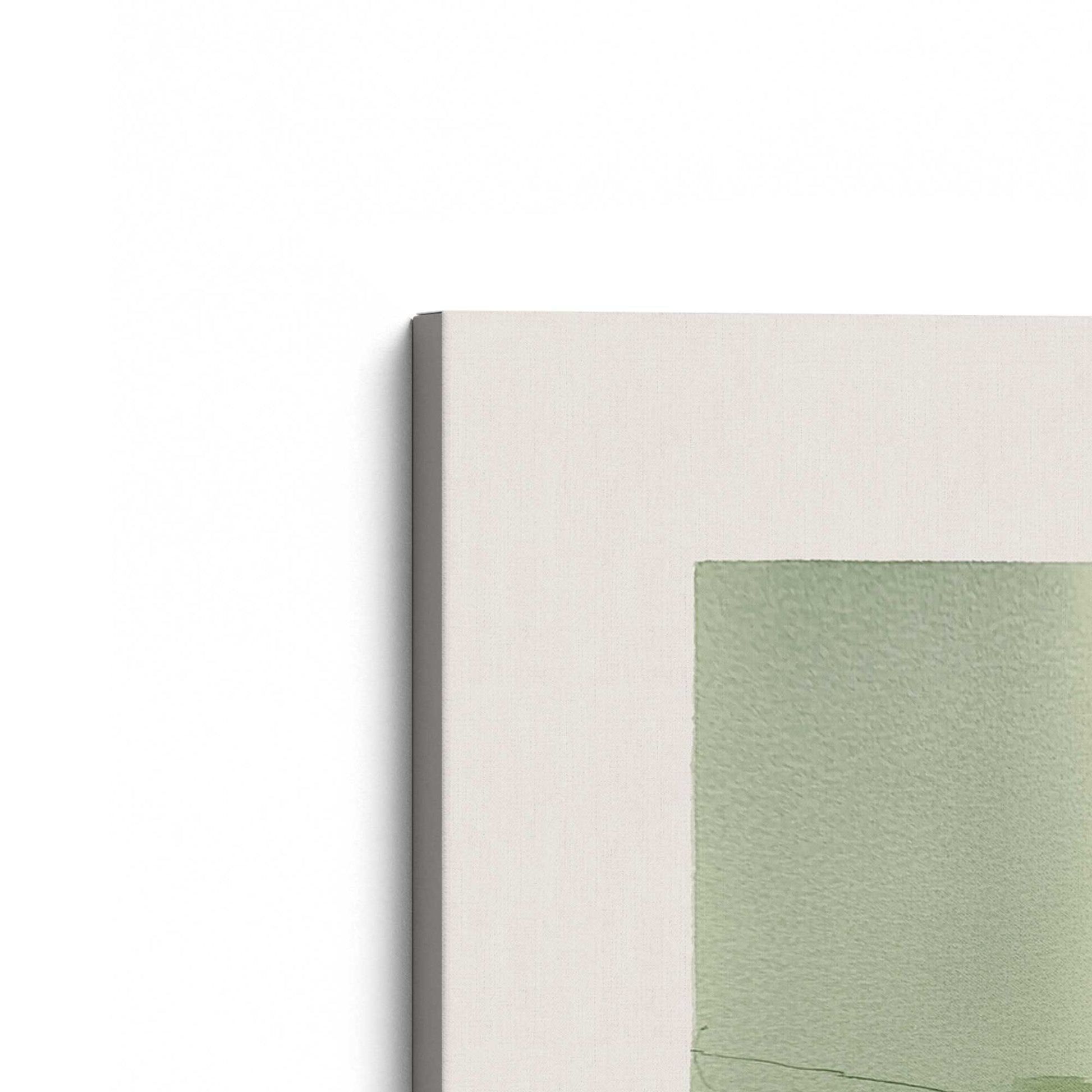 [Color:Stretched Canvas], Picture of the corner of the art