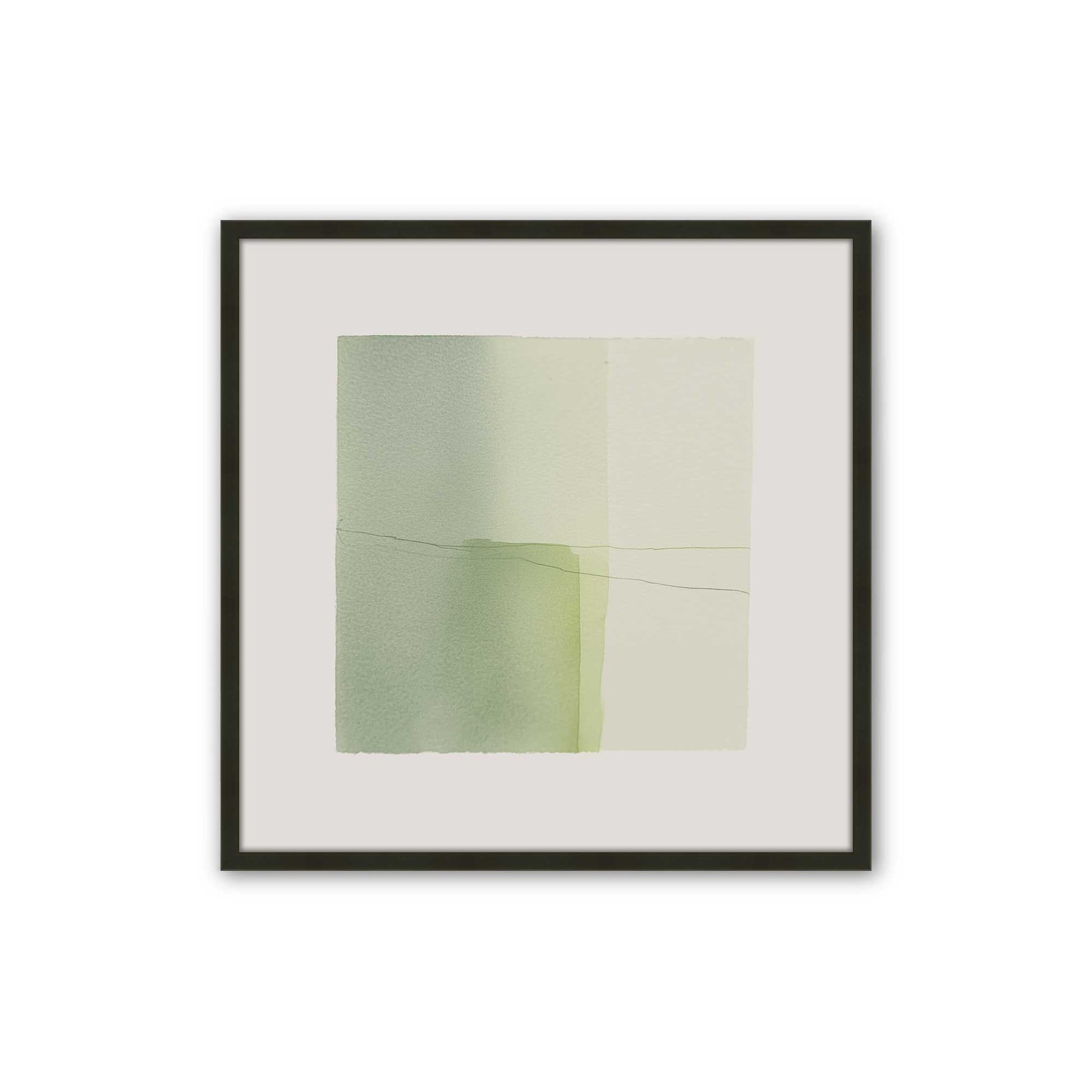 [Color:Satin Black], Picture of art in a Satin Black frame