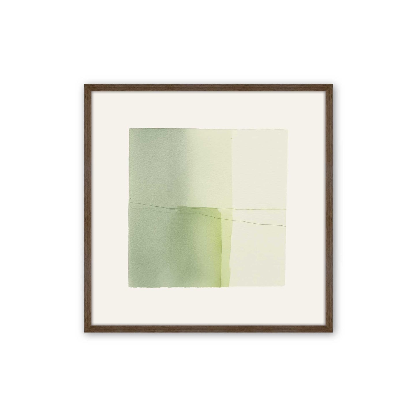 [Color:Walnut], Picture of art in a Walnut frame