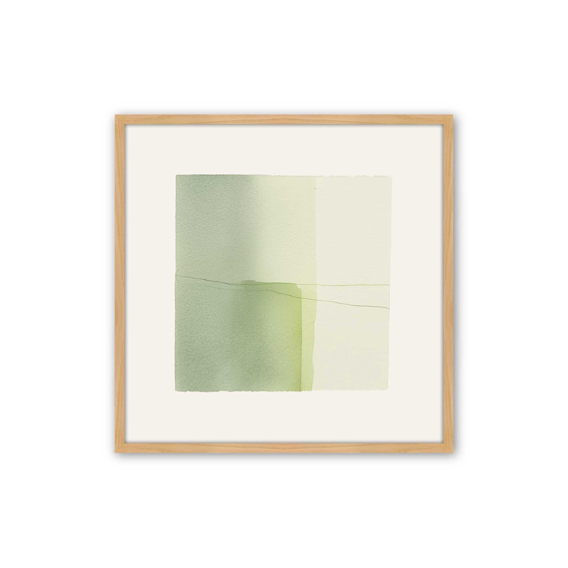 [Color:American Maple], Picture of art in a American Maple frame