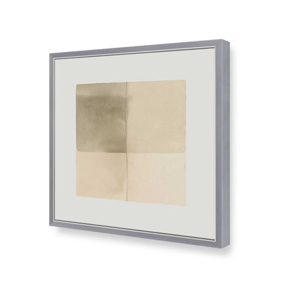 [Color:Polished Chrome], Picture of art in a Polished Chrome frame of the corner