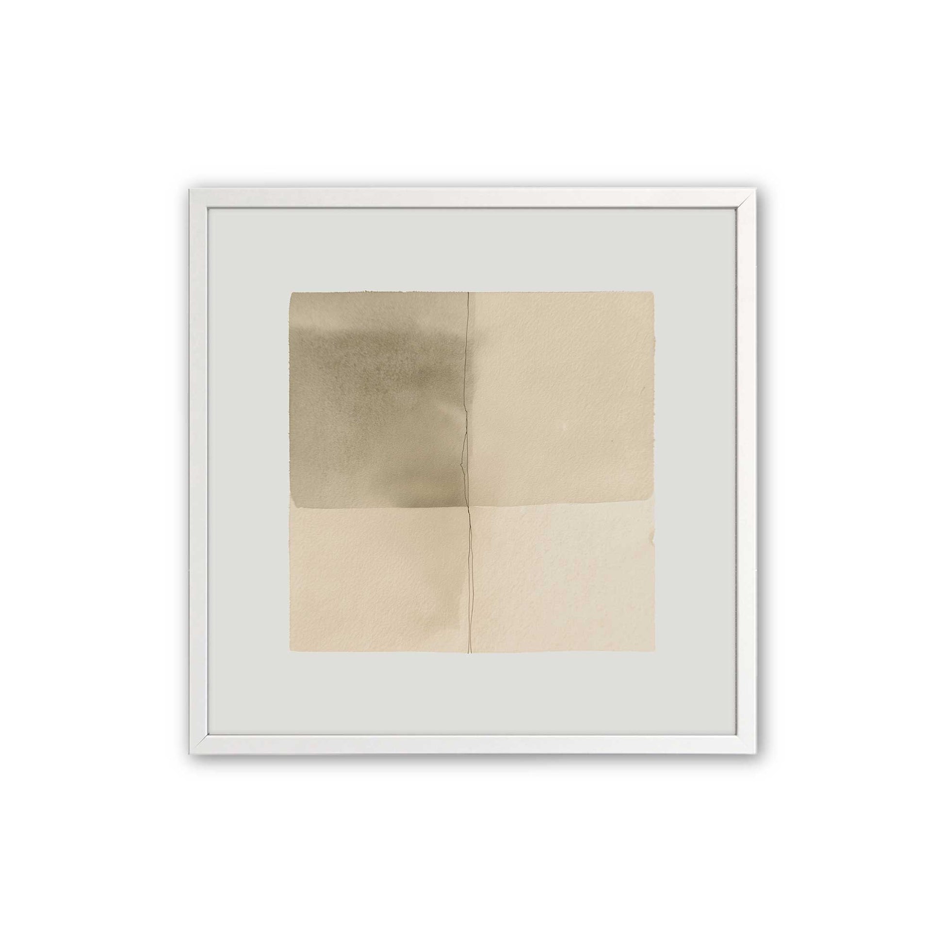 [Color:Opaque White], Picture of art in a Opaque White frame