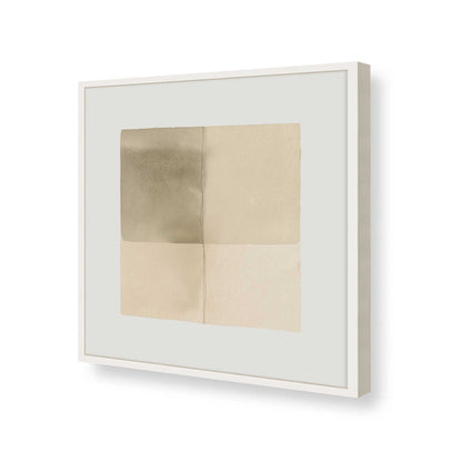 [Color:Opaque White], Picture of art in a Opaque White frame of the corner