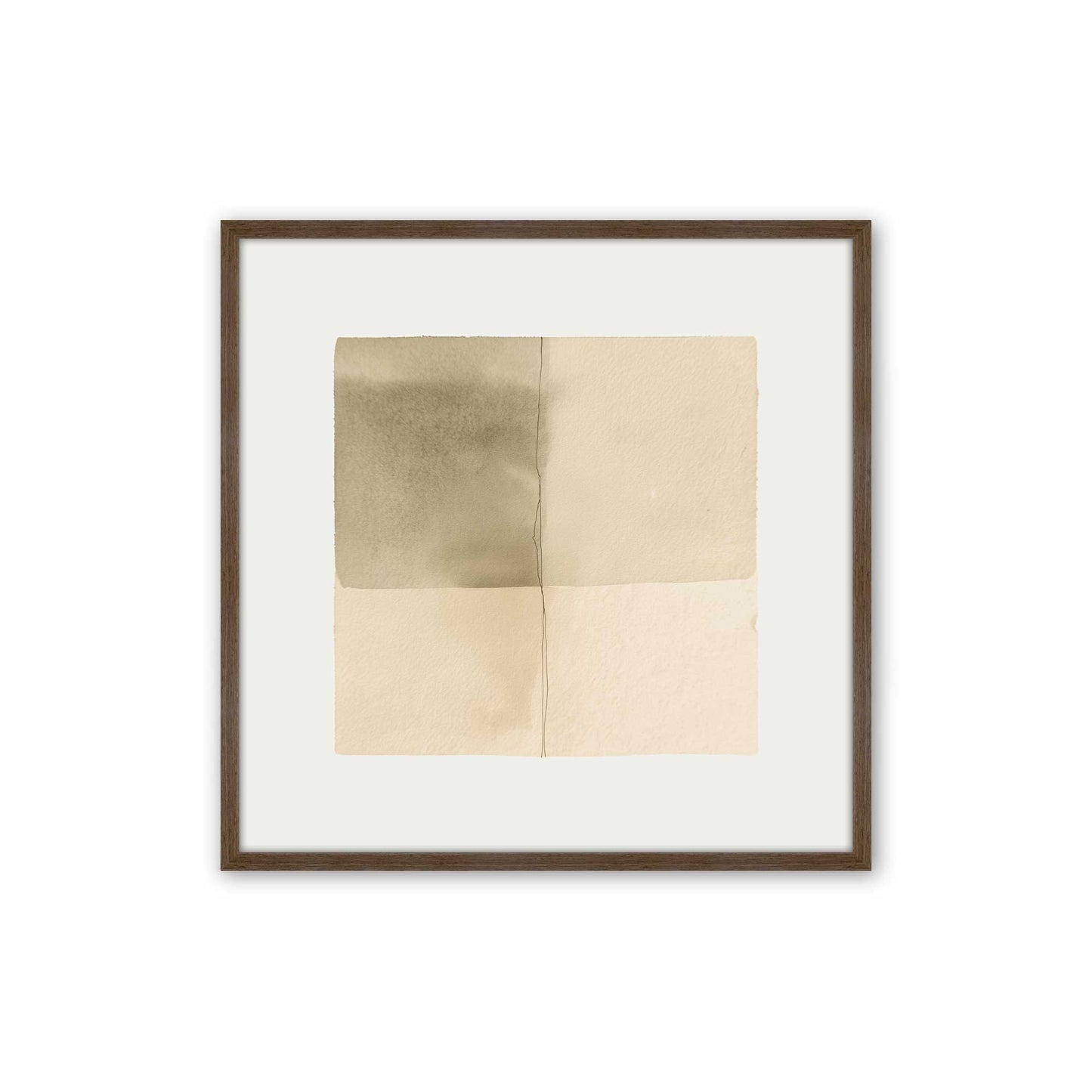 [Color:Walnut], Picture of art in a Walnut frame