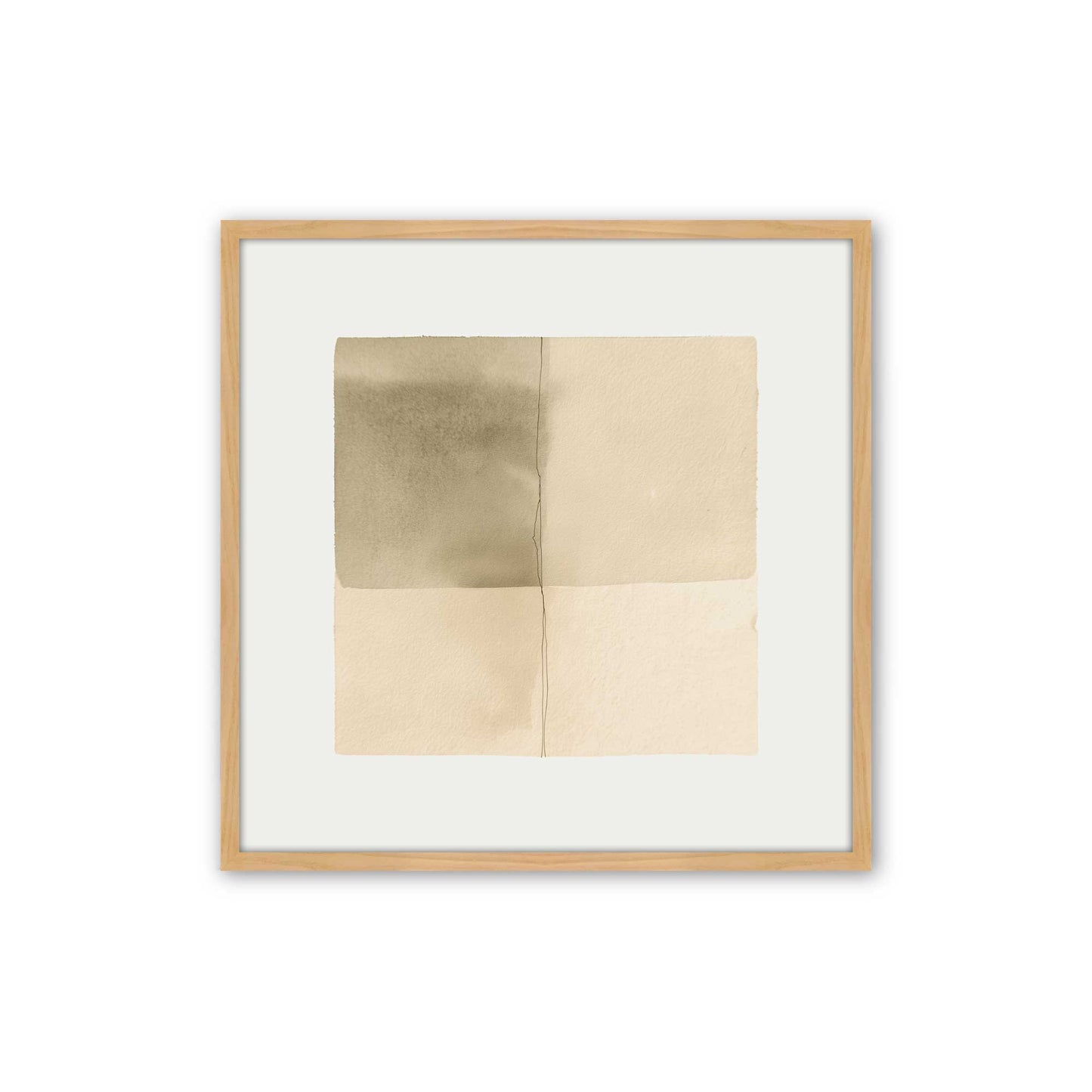 [Color:American Maple], Picture of art in a American Maple frame