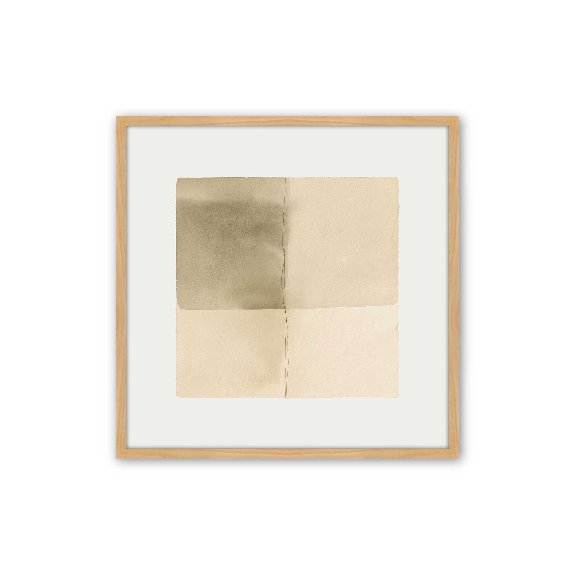 [Color:American Maple], Picture of art in a American Maple frame
