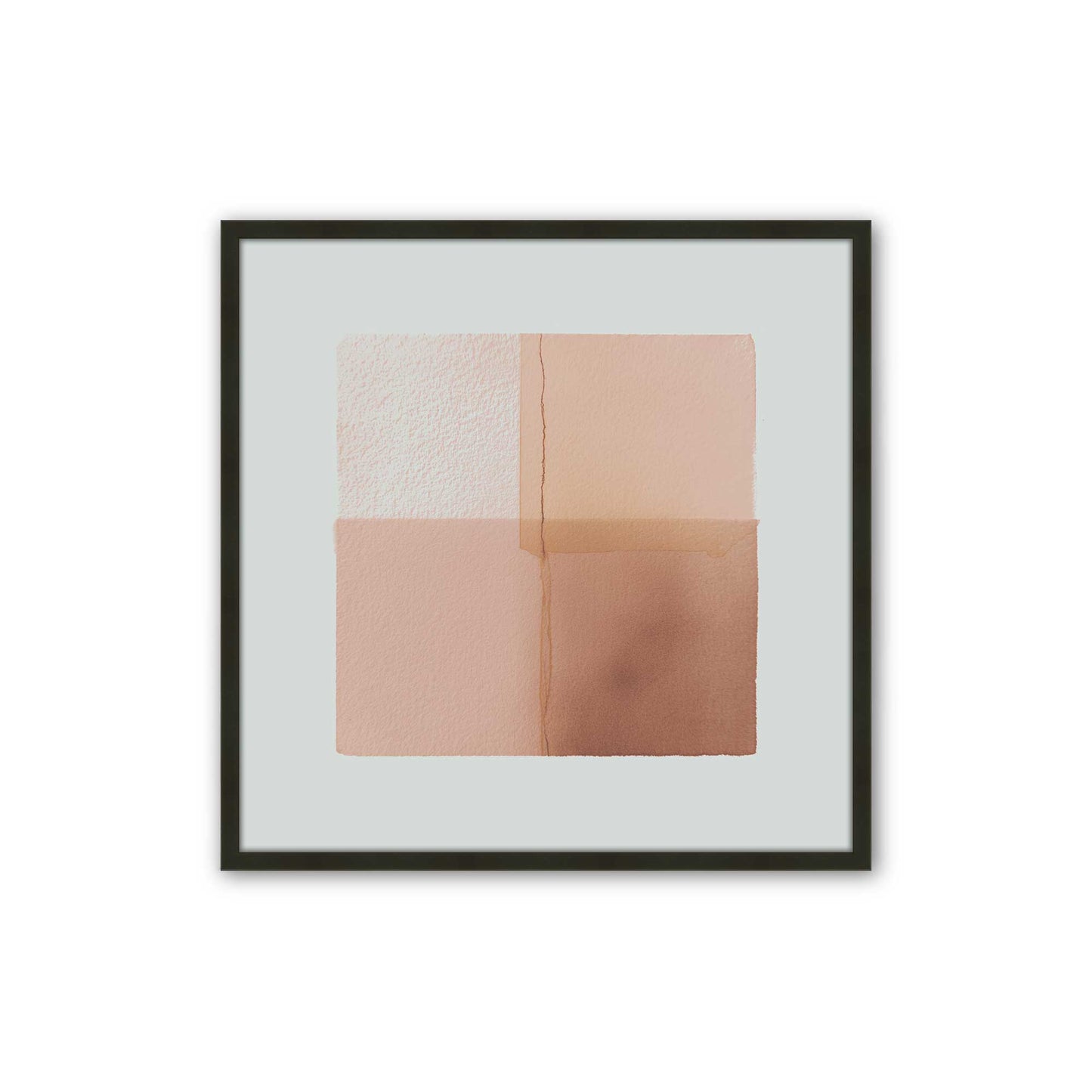 [Color:Satin Black], Picture of art in a Satin Black frame