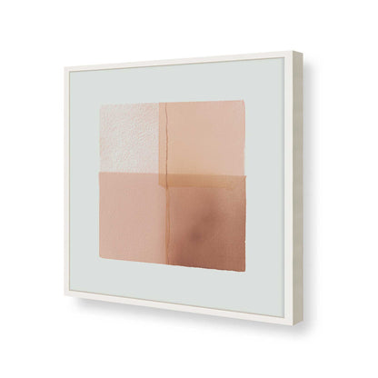 [Color:Opaque White], Picture of art in a Opaque White frame of the corner