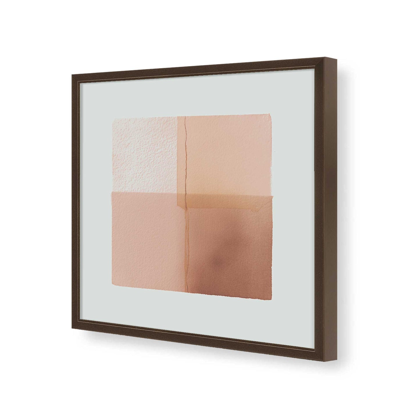 [Color:Espresso], Picture of art in a Espresso frame of the corner