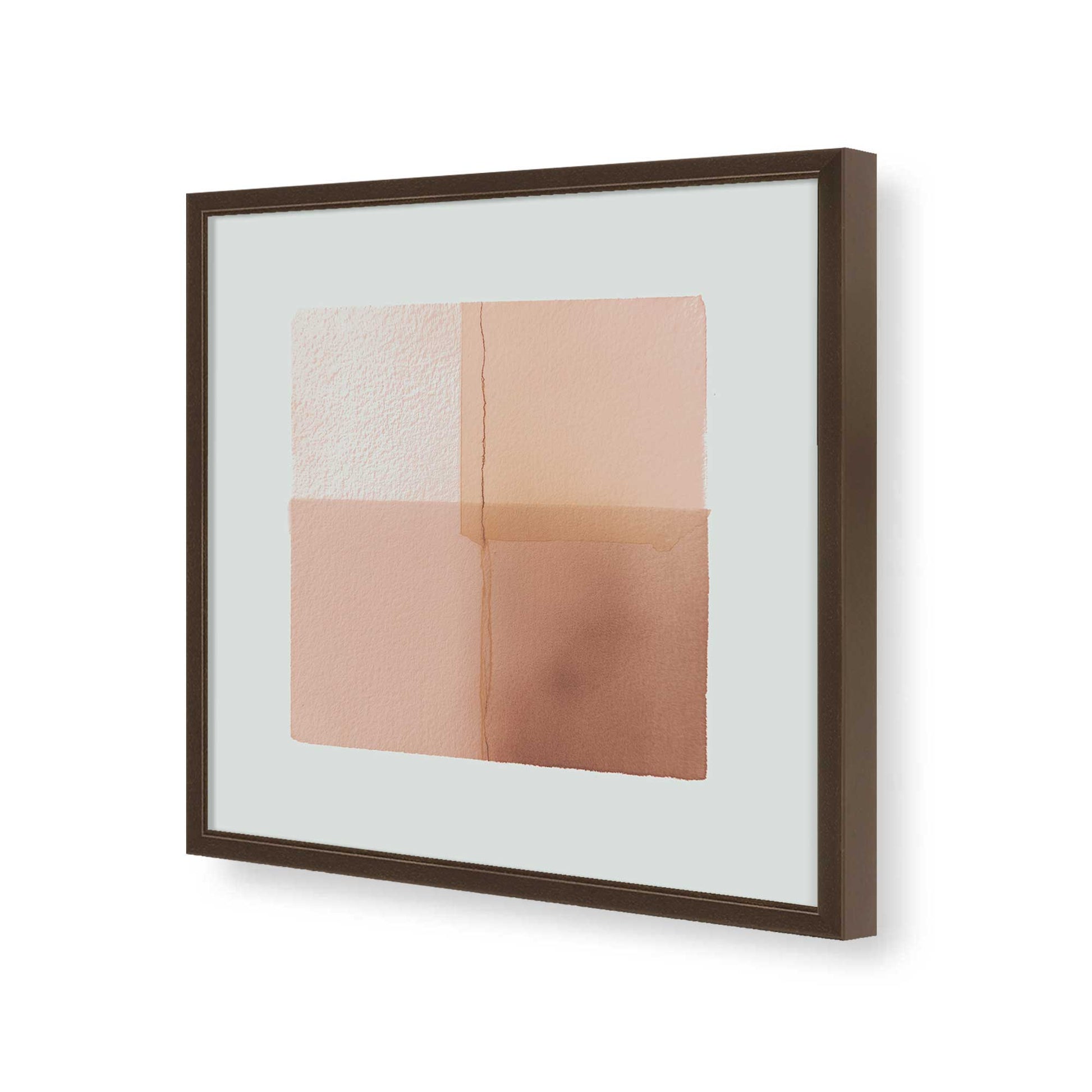 [Color:Espresso], Picture of art in a Espresso frame of the corner
