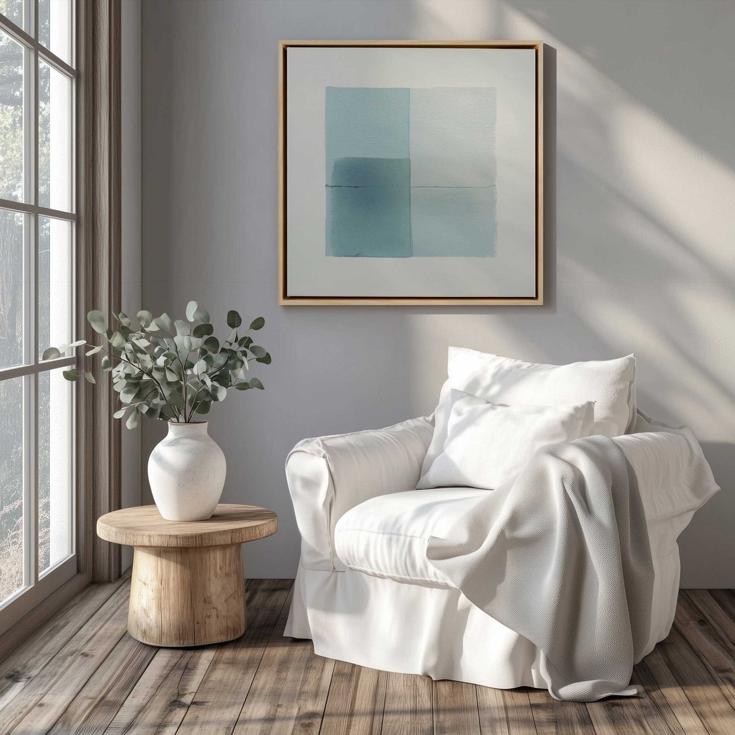 Picture of art in a room
