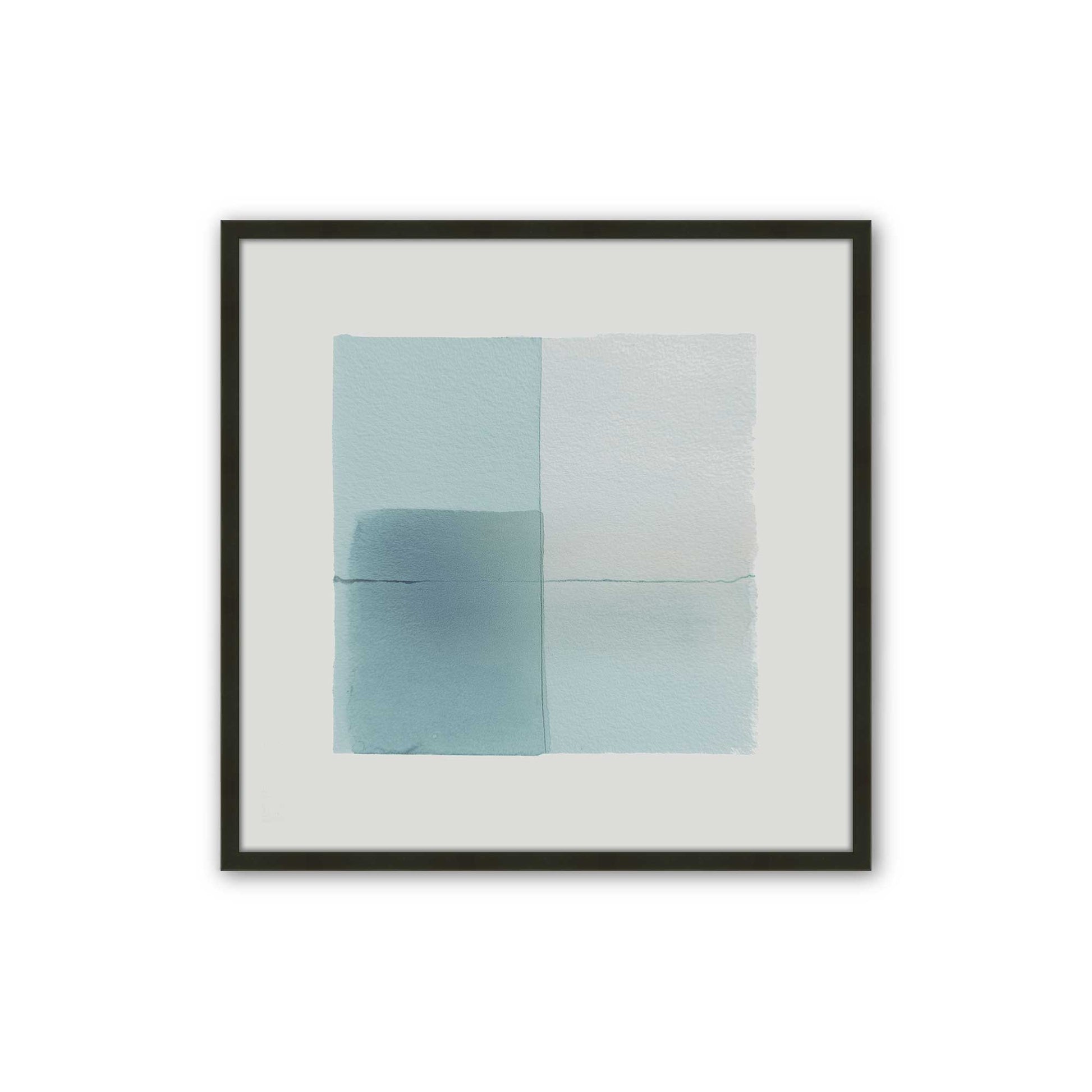 [Color:Satin Black], Picture of art in a Satin Black frame