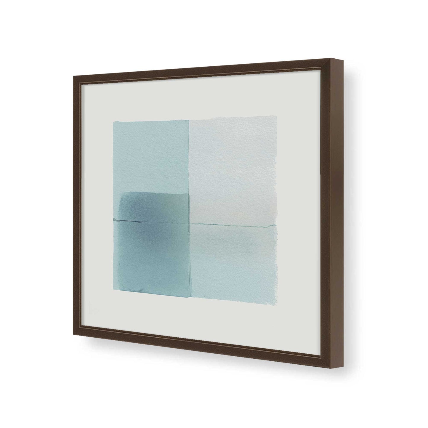 [Color:Espresso], Picture of art in a Espresso frame of the corner