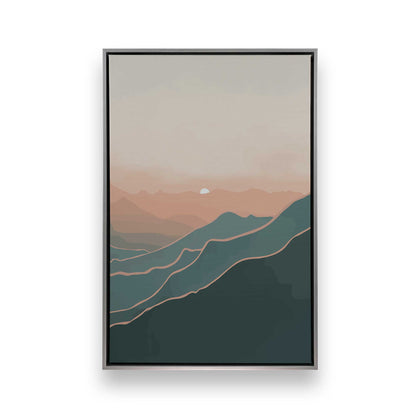 [Color:Polished Chrome], Picture of art in a Polished Chrome frame