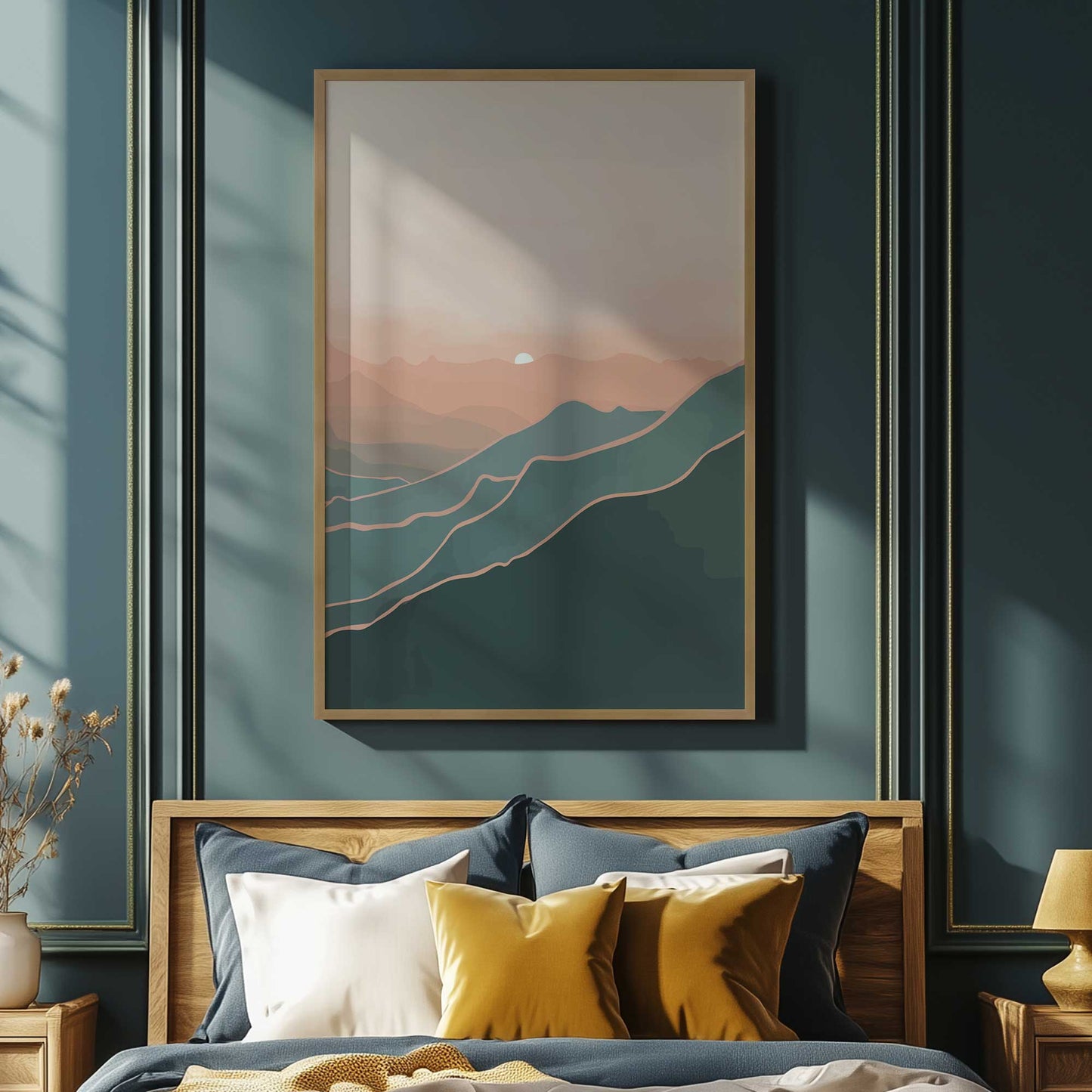 Picture of art in a room