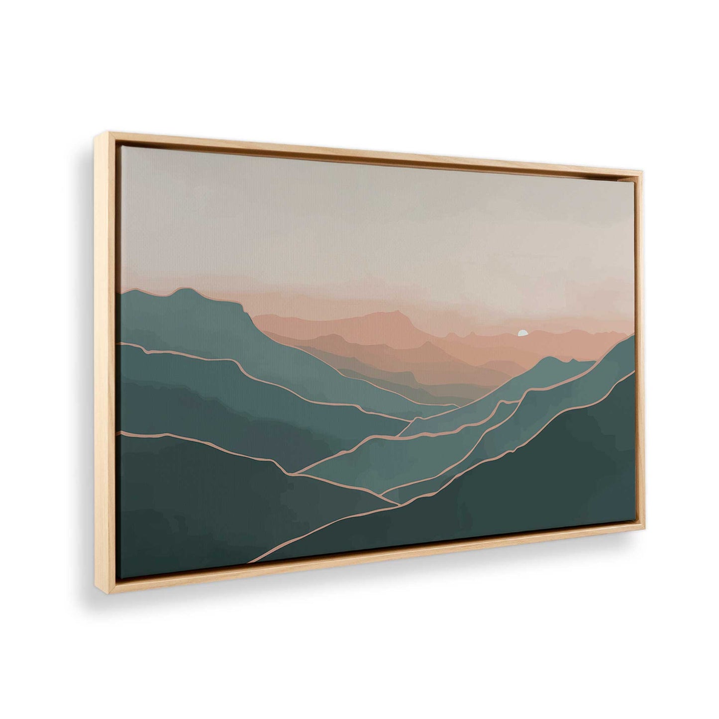 [Color:American Maple], Picture of the corner of the art