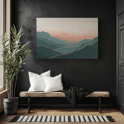 Picture of art in a room