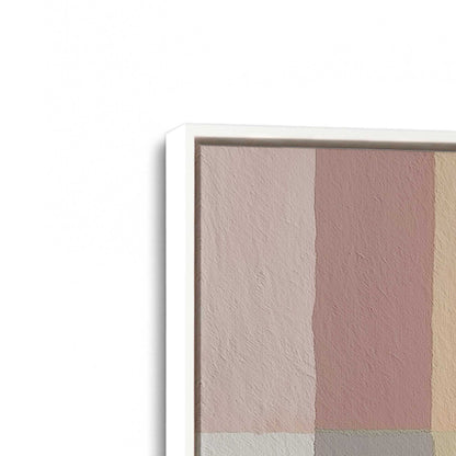 [Color:Opaque White], Picture of art in a White frame at an angle