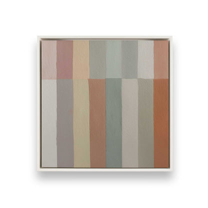 [Color:Opaque White], Picture of art in a White frame