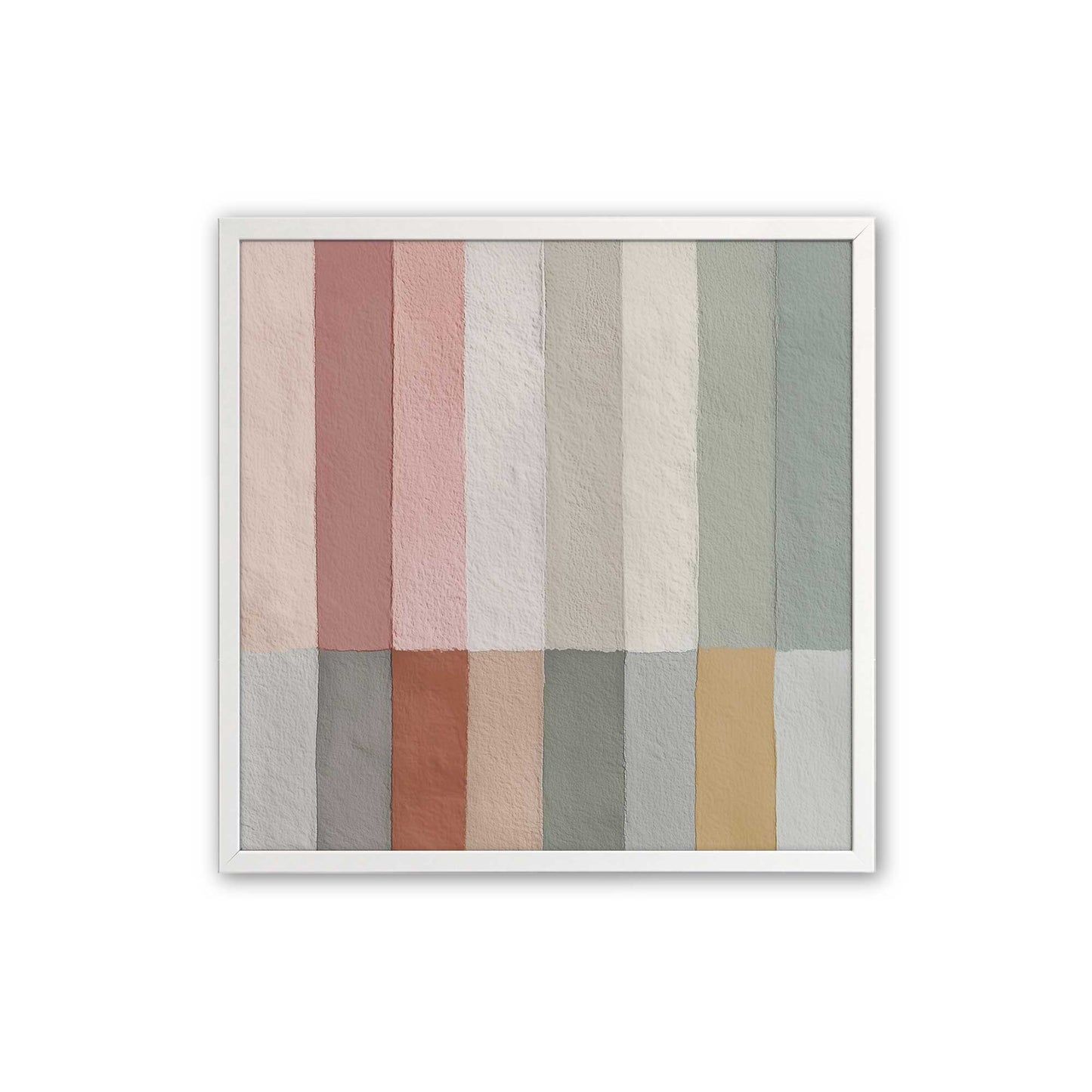 [Color:Opaque White], Picture of art in a Opaque White frame