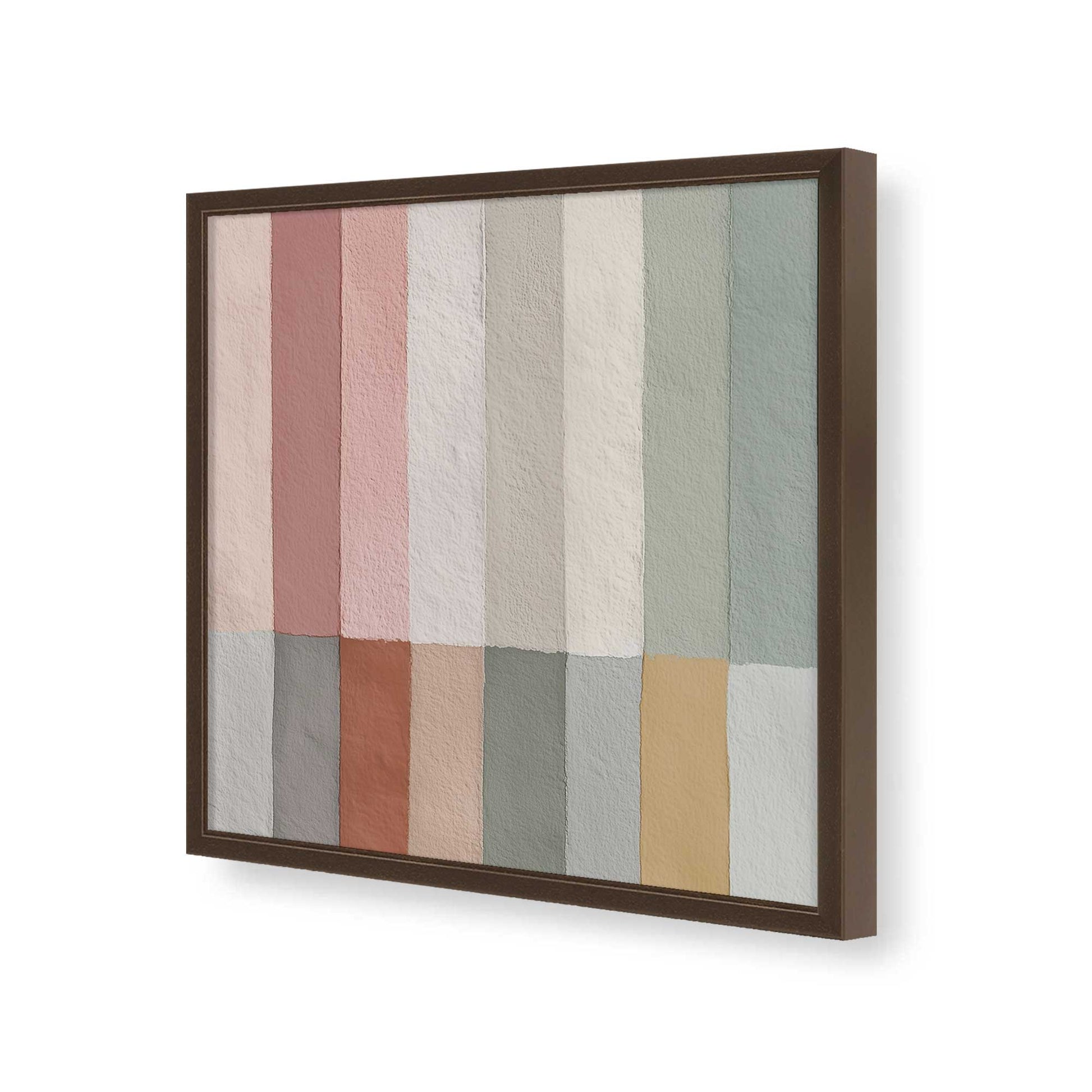 [Color:Espresso], Picture of art in a Espresso frame of the corner