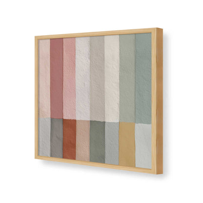 [Color:American Maple], Picture of art in a American Maple frame of the corner