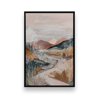[Color:Satin Black], Picture of art in a Satin Black frame