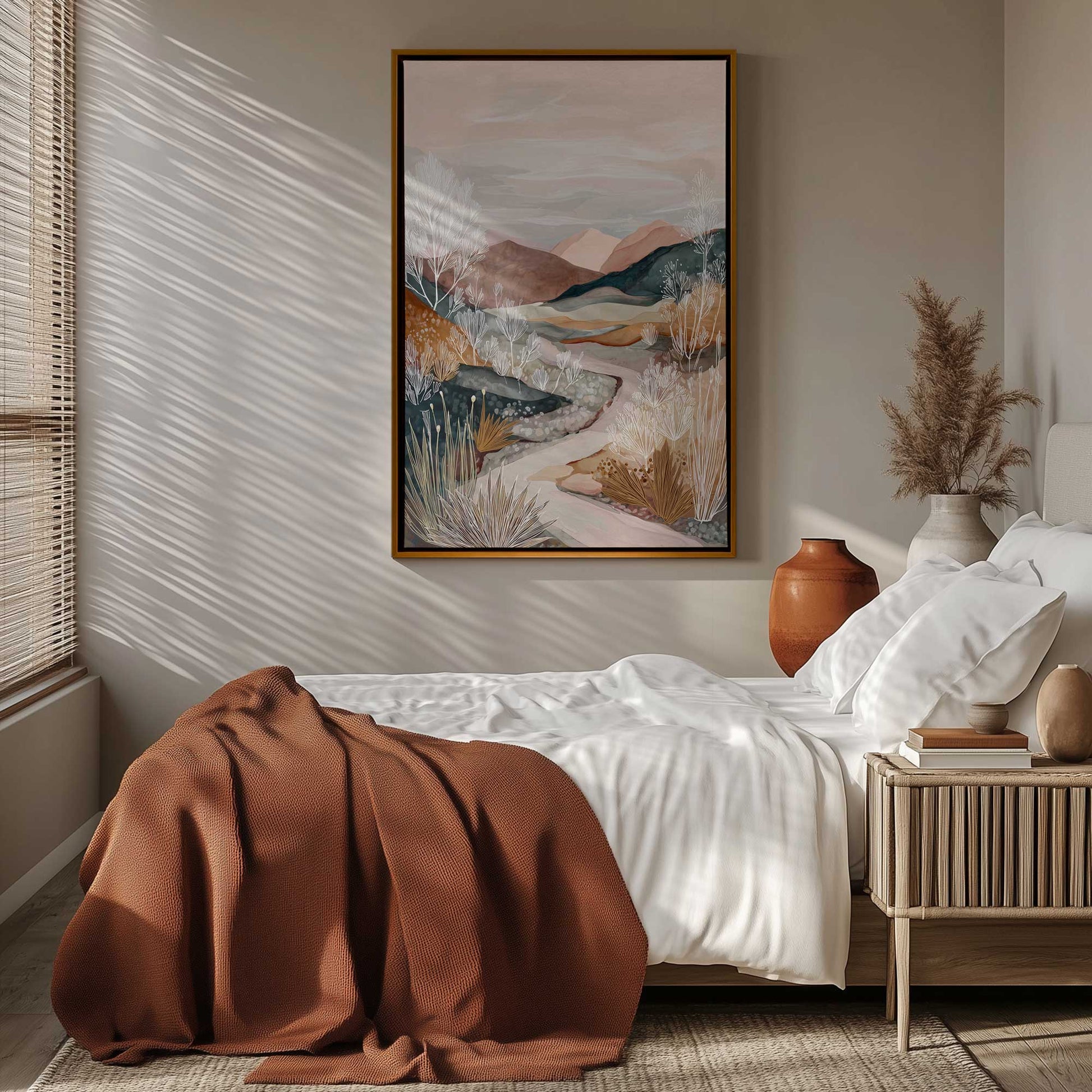 Picture of art in a room