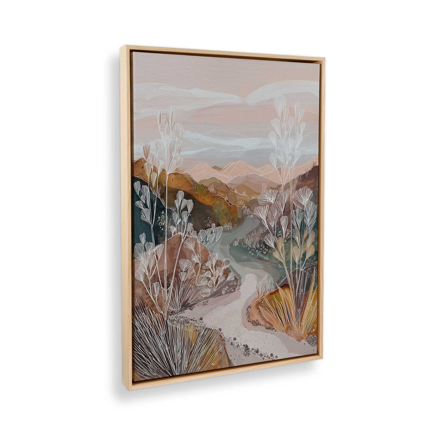 [Color:American Maple], Picture of the corner of the art