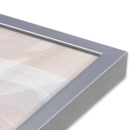 [Color:Polished Chrome], Picture of art in a Polished Chrome frame at an angle