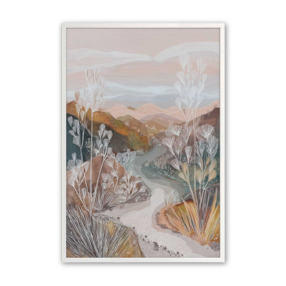 [Color:Opaque White], Picture of art in a Opaque White frame