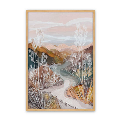 [Color:American Maple], Picture of art in a American Maple frame