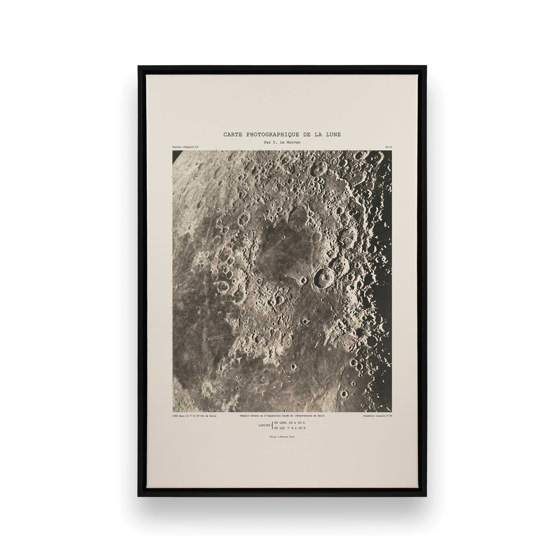 [Color:Satin Black], Picture of art in a Satin Black frame