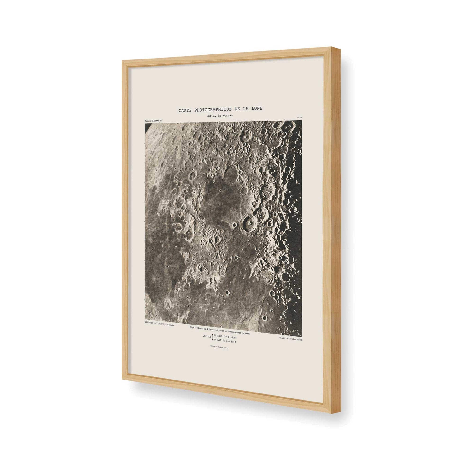 [Color:American Maple], Picture of art in a American Maple frame of the corner