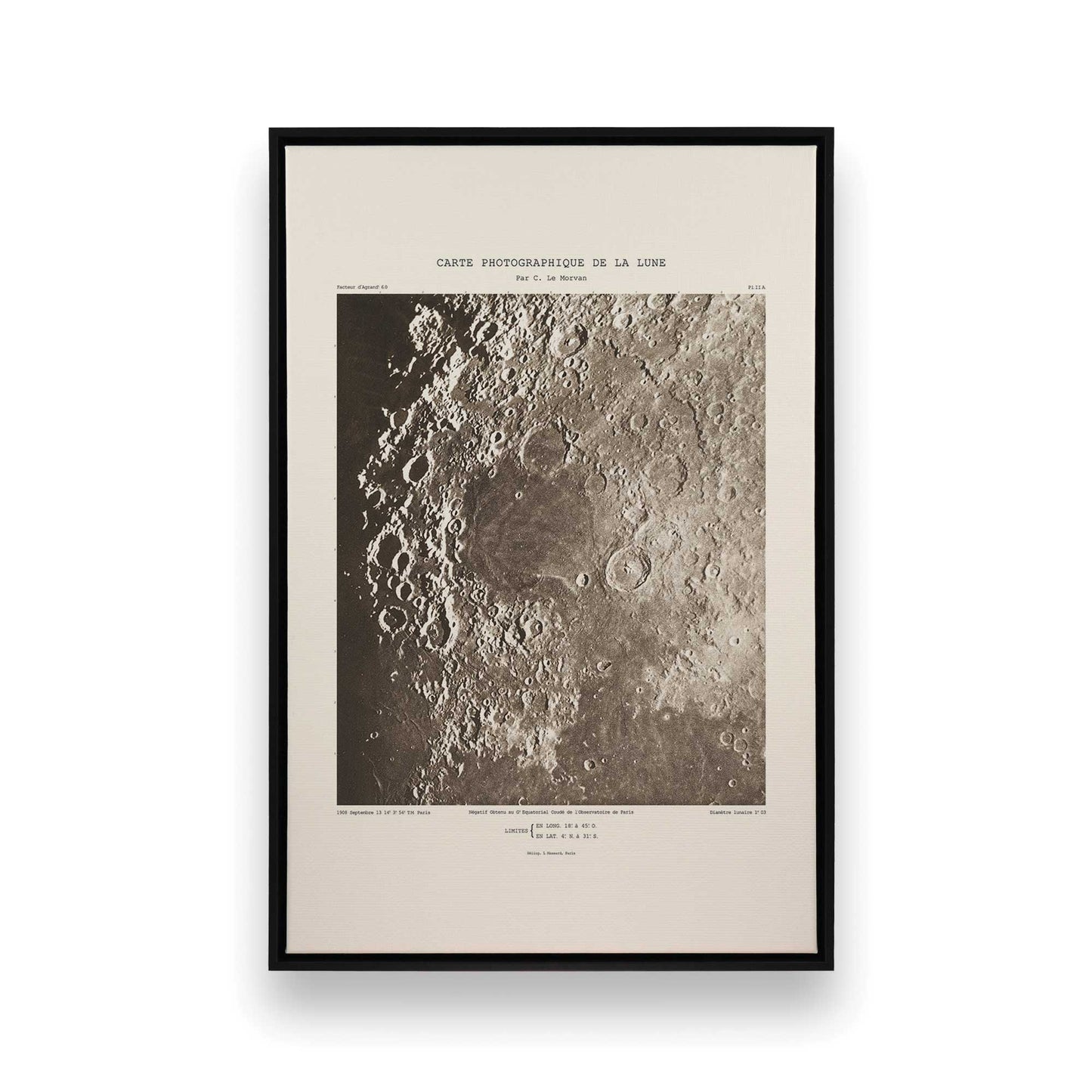[Color:Satin Black], Picture of art in a Satin Black frame