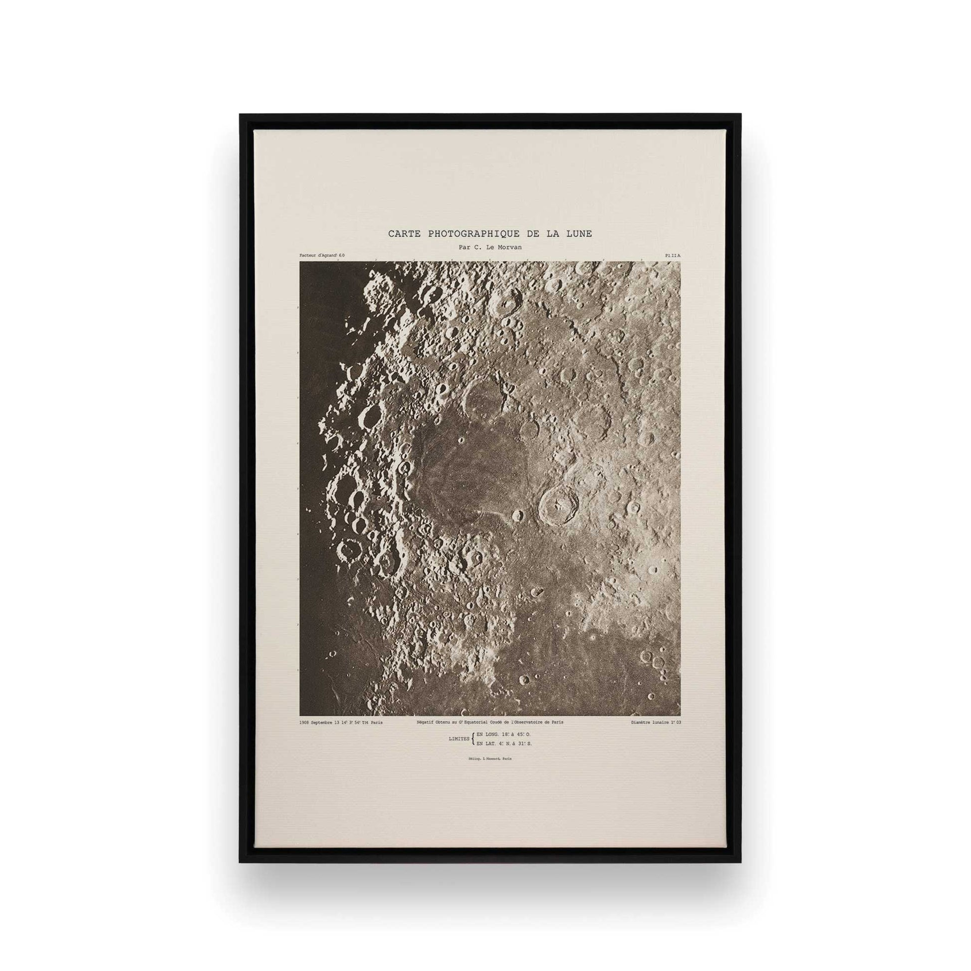 [Color:Satin Black], Picture of art in a Satin Black frame