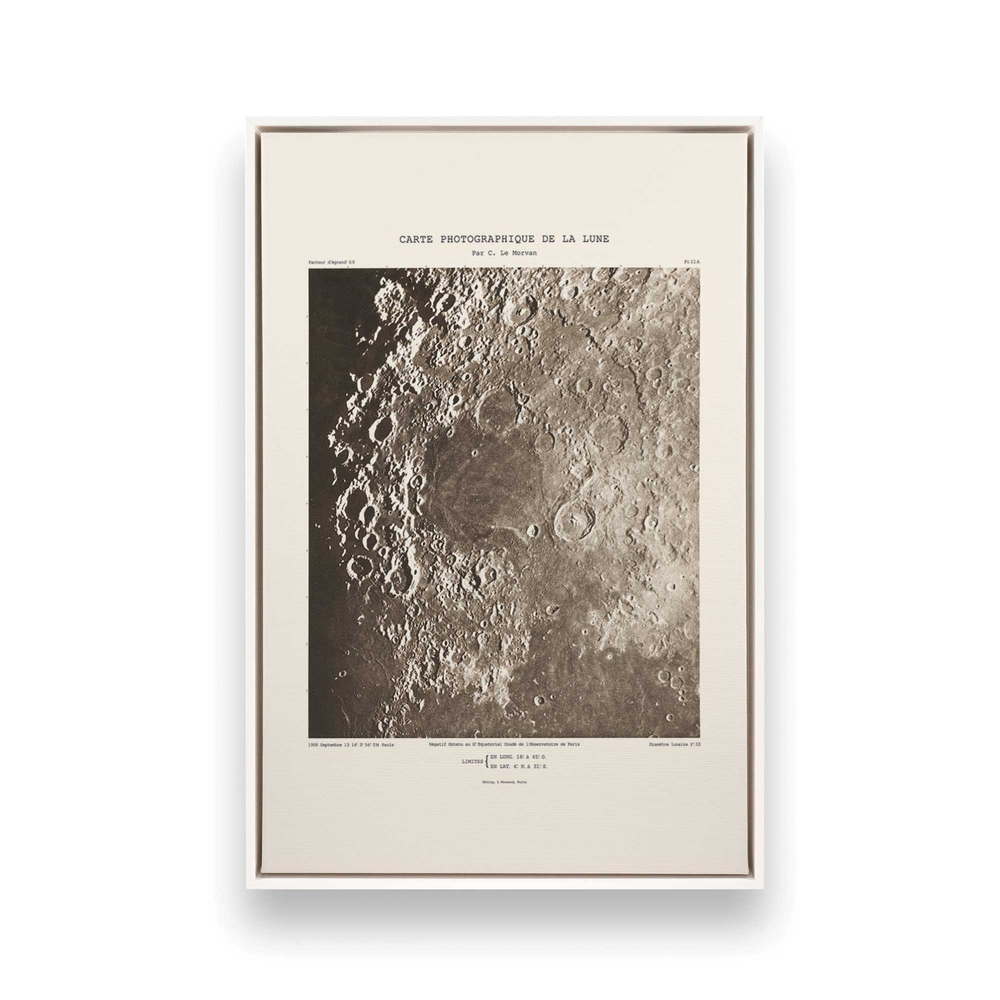 [Color:Opaque White], Picture of art in a White frame