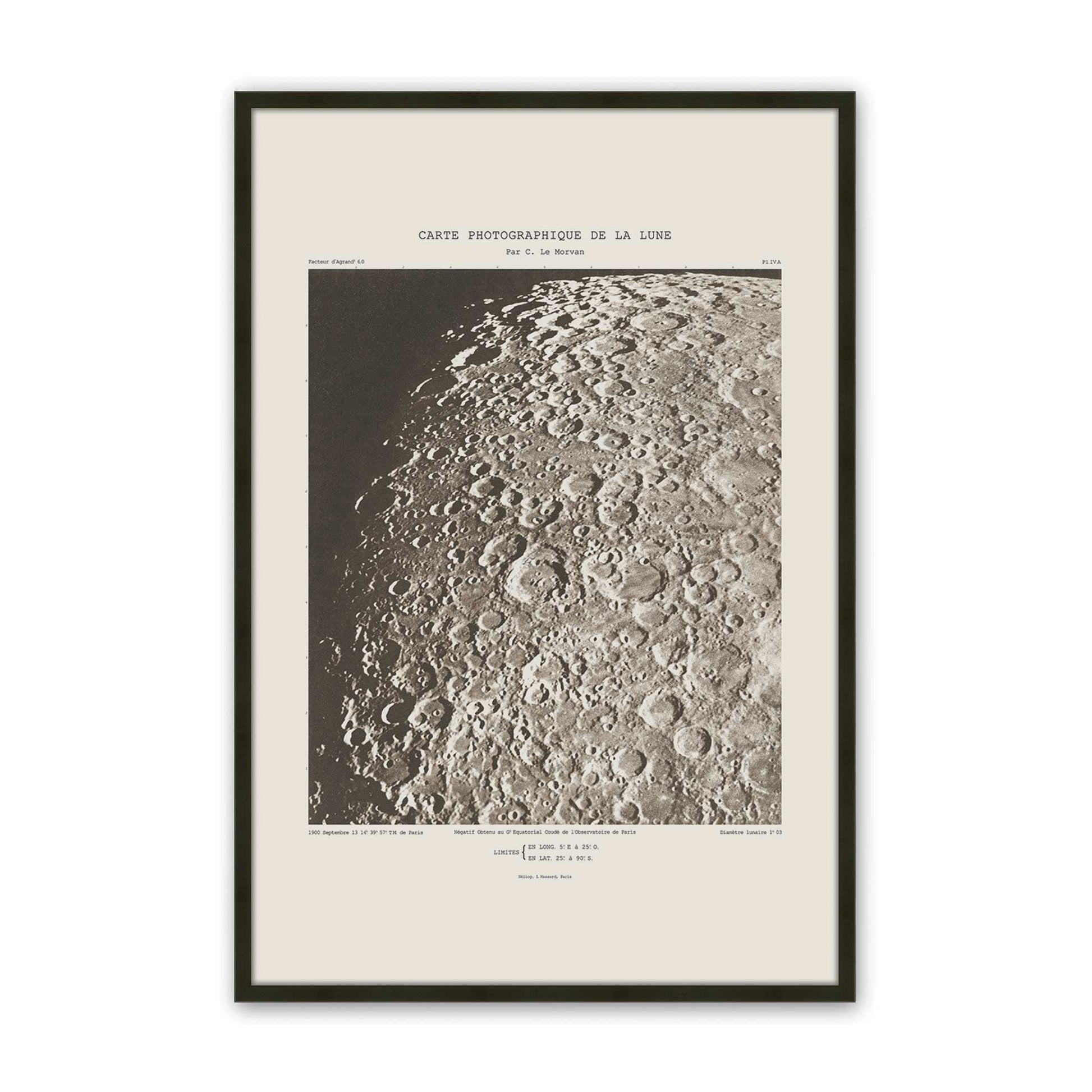 [Color:Satin Black], Picture of art in a Satin Black frame