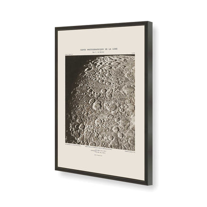 [Color:Satin Black], Picture of art in a Satin Black frame of the corner