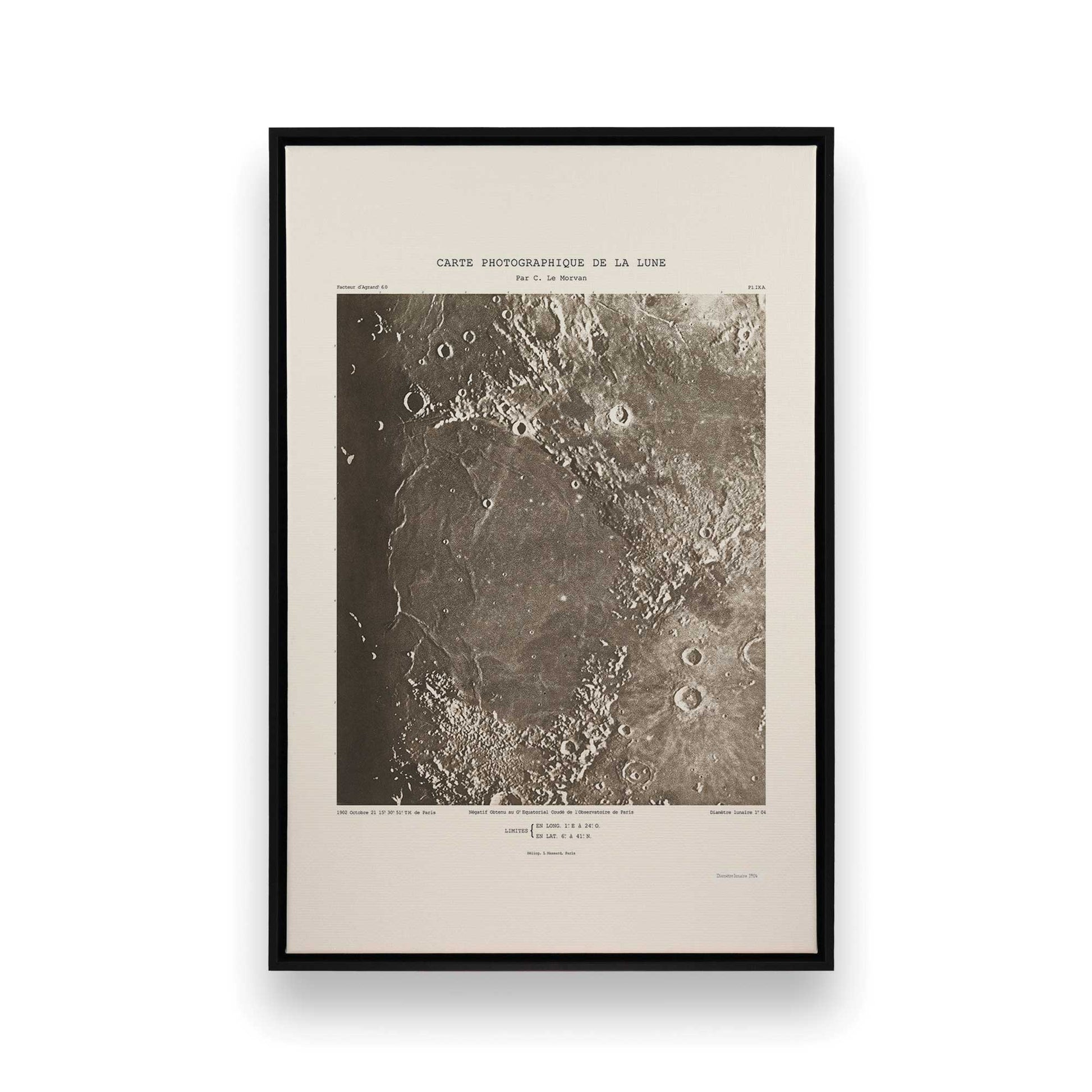 [Color:Satin Black], Picture of art in a Satin Black frame