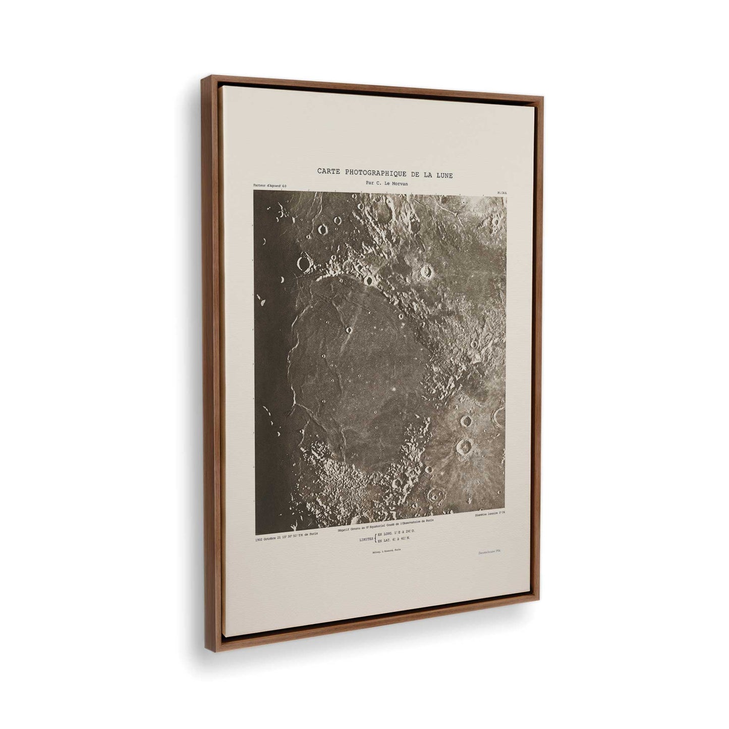 [Color:Walnut], Picture of the corner of the art