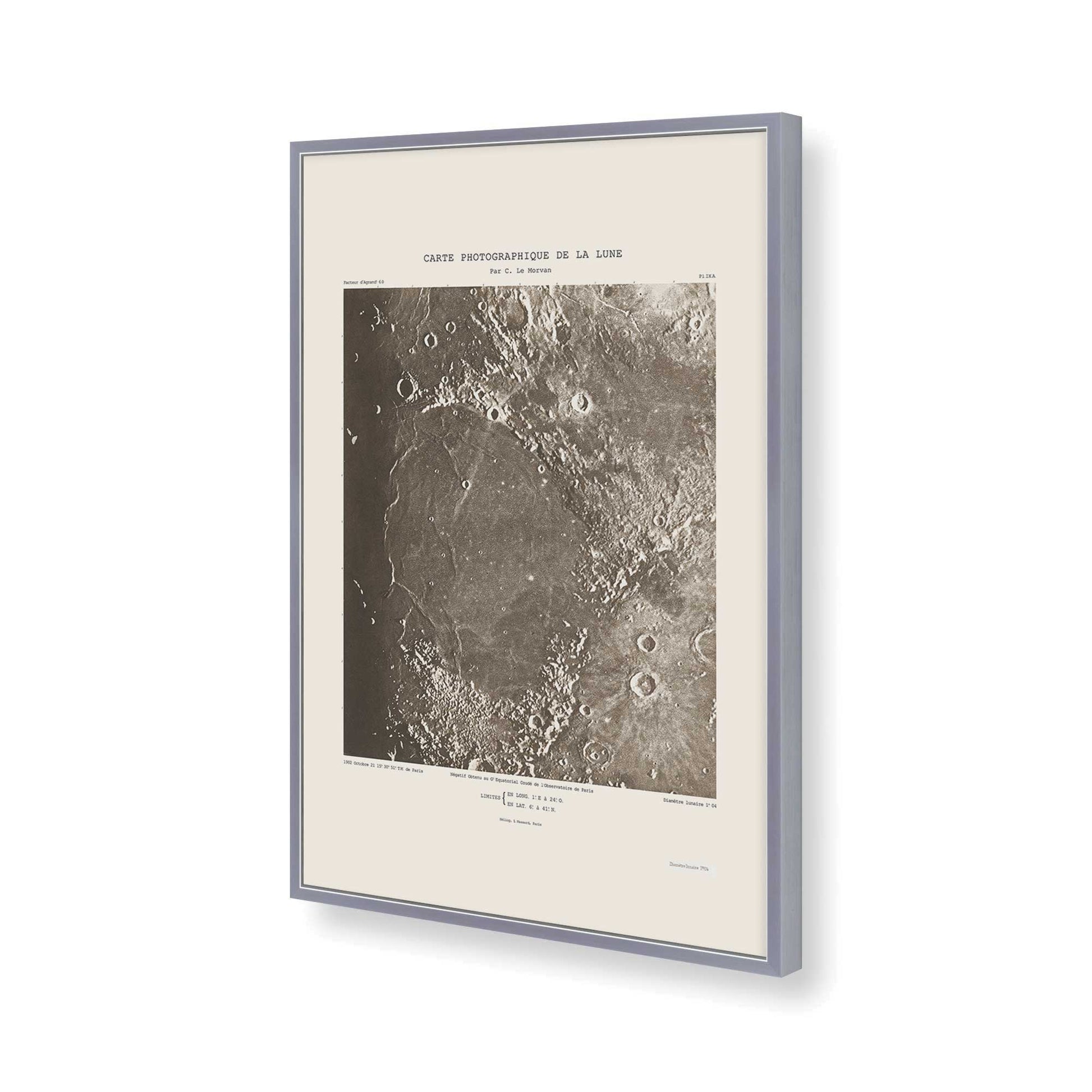 [Color:Polished Chrome], Picture of art in a Polished Chrome frame of the corner