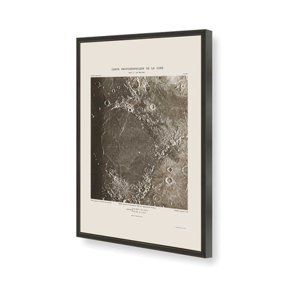 [Color:Satin Black], Picture of art in a Satin Black frame of the corner