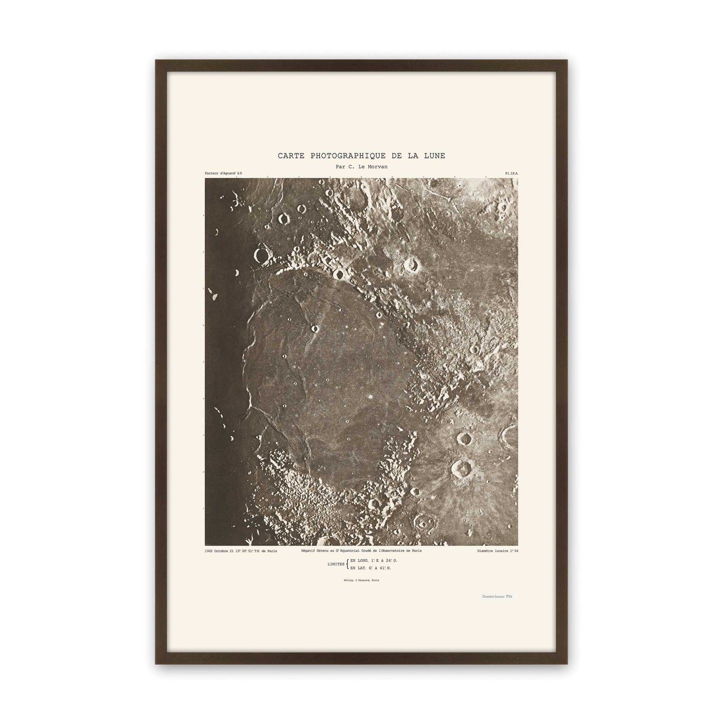 [Color:Belvinder Brown], Picture of art in a Belvinder Brown frame