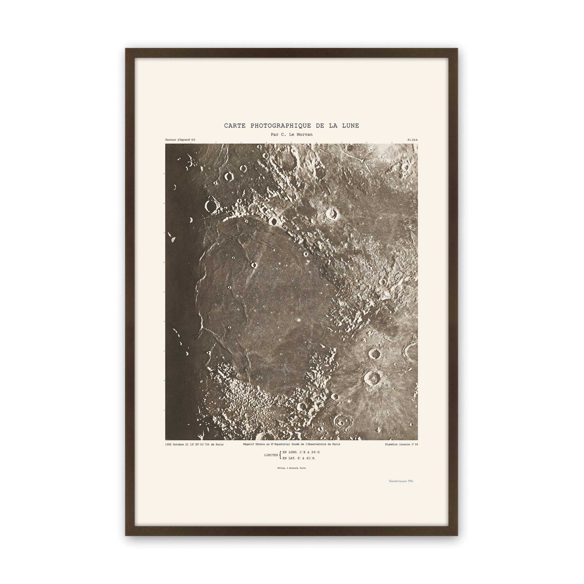 [Color:Brown], Picture of art in a Brown frame