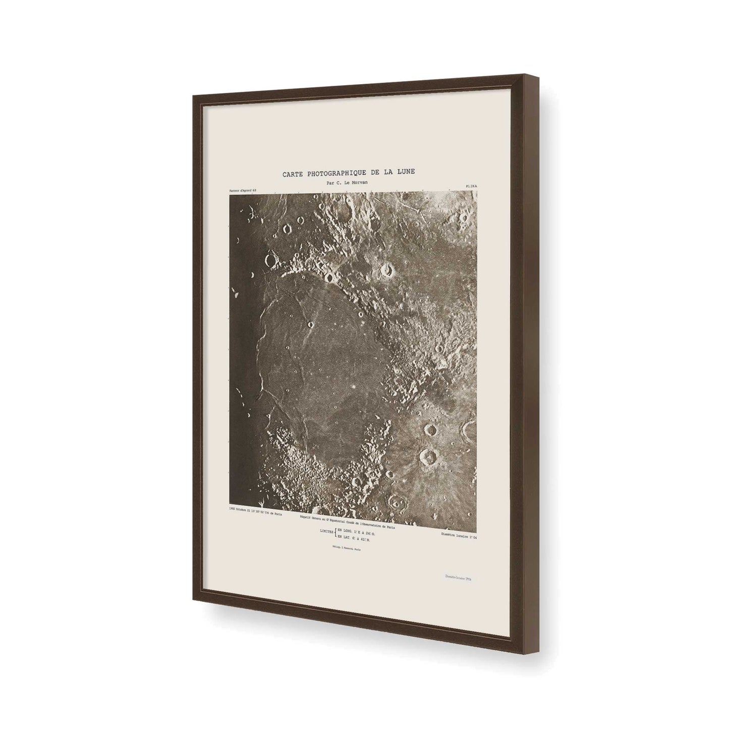 [Color:Belvinder Brown], Picture of art in a Belvinder Brown frame of the corner