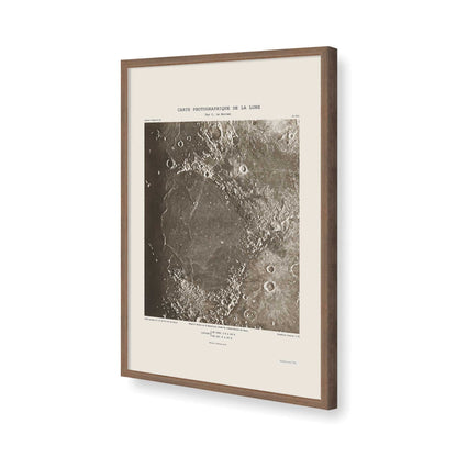 [Color:Walnut], Picture of art in a Walnut frame of the corner