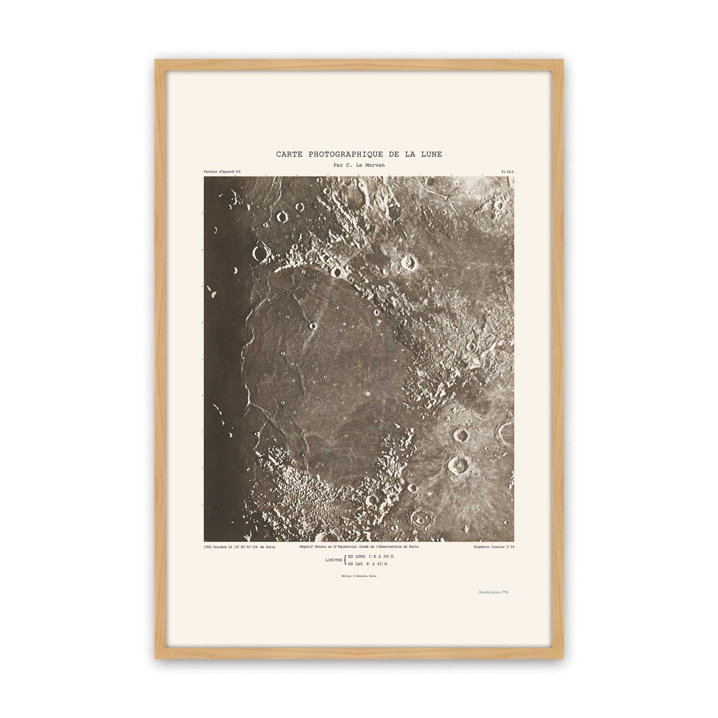 [Color:American Maple], Picture of art in a American Maple frame