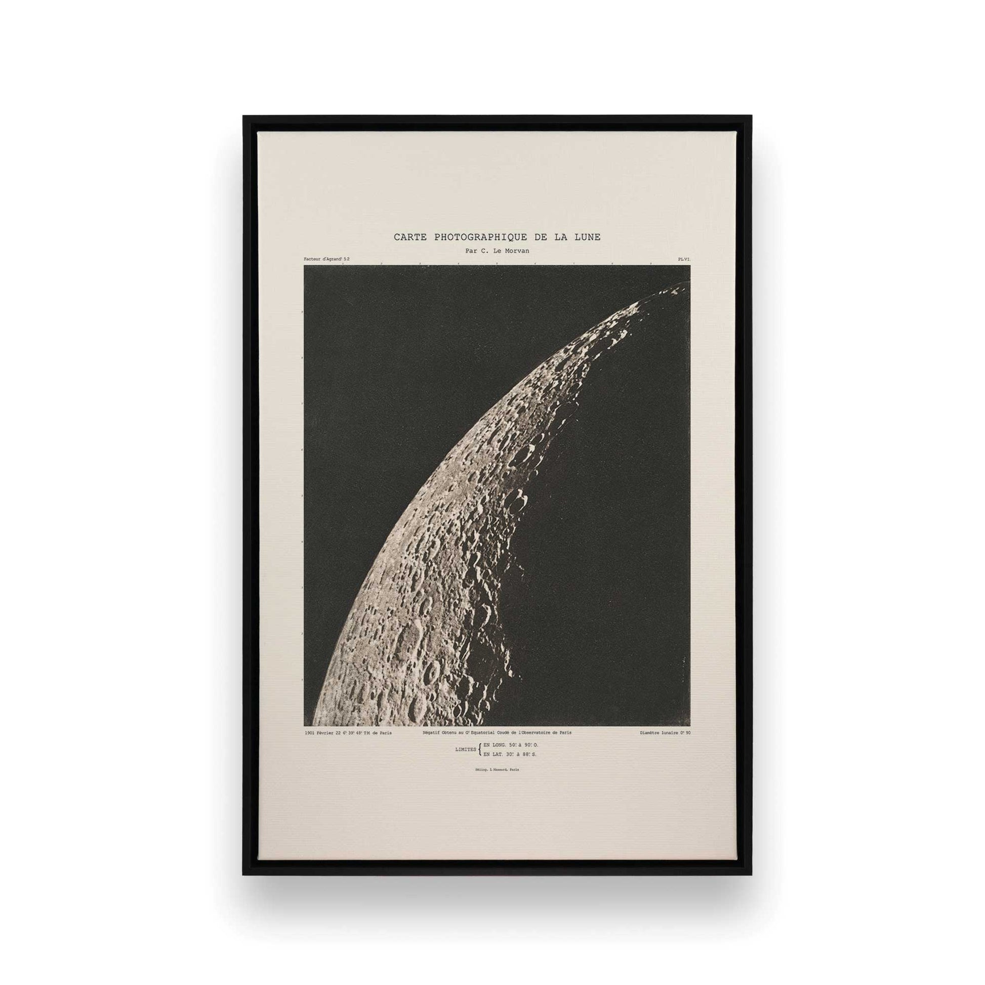 [Color:Satin Black], Picture of art in a Satin Black frame
